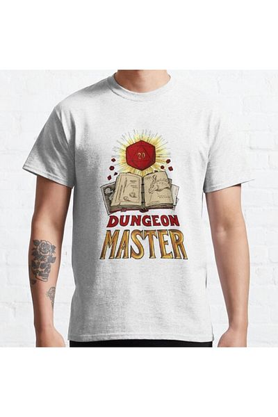 ZOKAWEAR Μπλουζάκι Loose Fit Unisex Dungeon Master Design με στάμπα
