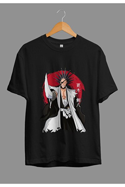 ZOKAWEAR Tricou cu design personalizat unisex Bleach Zaraki Kenpachi