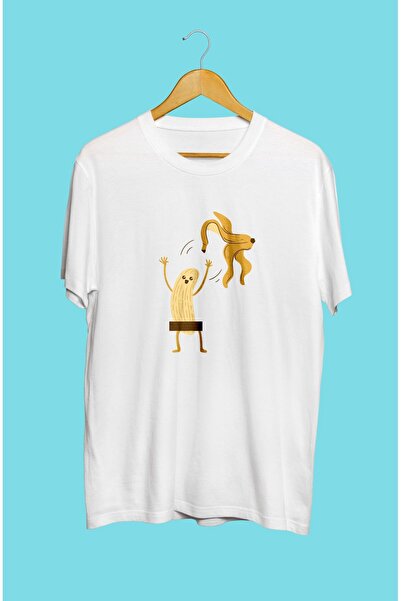ZOKAWEAR Μπλουζάκι με τυπωμένο σχέδιο μπανάνας Loose Fit Fun