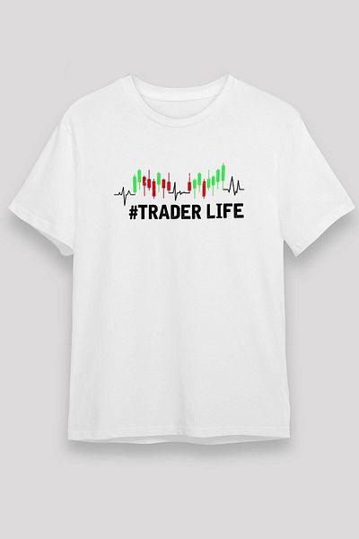 ZOKAWEAR Λευκό μπλουζάκι Unisex Loose Fit Broker Printed