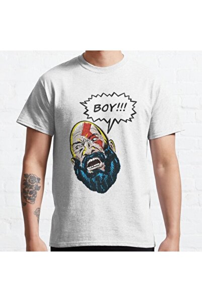 ZOKAWEAR Loose Fit Unisex Size!!! Μπλουζάκι με στάμπα με σχέδιο God Of War Kr...
