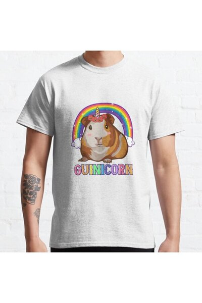 ZOKAWEAR Unisex Guinea Pig Unicorn Design - Loose Fit printed Tshirt