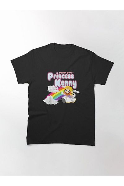 ZOKAWEAR Tricou imprimat cu design Loose Fit S0uthh P4rk Princess Kenny