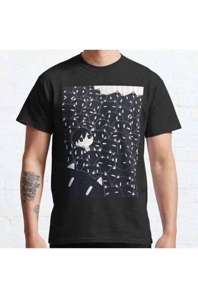 ZOKAWEAR Tricou Loose Fit Omori - Omori Fanart - Omori Game Sticker Design Tr...