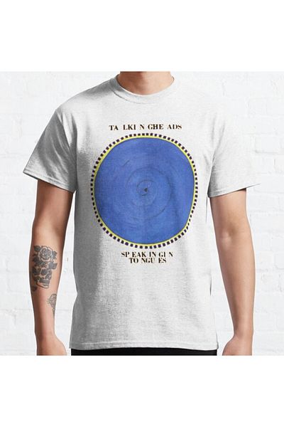 ZOKAWEAR Μπλουζάκι με τυπωμένο σχέδιο Loose Fit Unisex Talking Heads Speaking In Tongues
