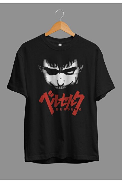 ZOKAWEAR Τυπωμένο μπλουζάκι Loose Fit Unisex Berserk Anime Guts Character Design