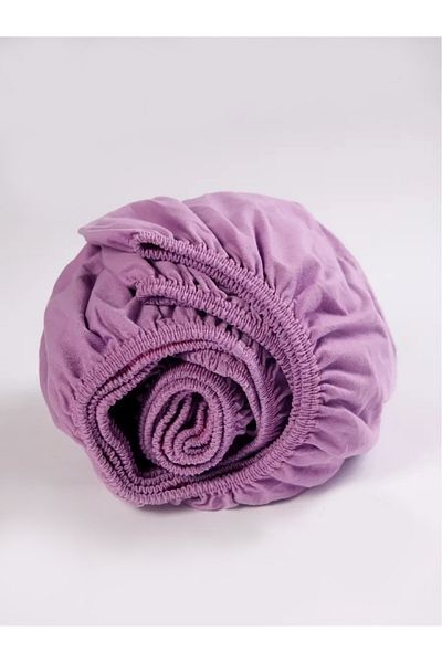 Juellhome King Size Double Elastic Combed Cotton Bed Sheet 180 X 200 cm (Without Pillowcase)