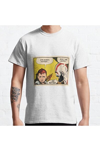 ZOKAWEAR Μπλουζάκι με τυπωμένο μπλουζάκι Loose Fit Unisex Be Better God Of Wa...