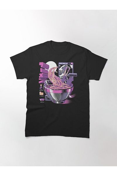 ZOKAWEAR Web Ramen Design - Tricou imprimat loose fit