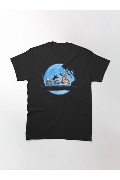 ZOKAWEAR Μπλουζάκι Loose Fit Goku Milk Moon με στάμπα