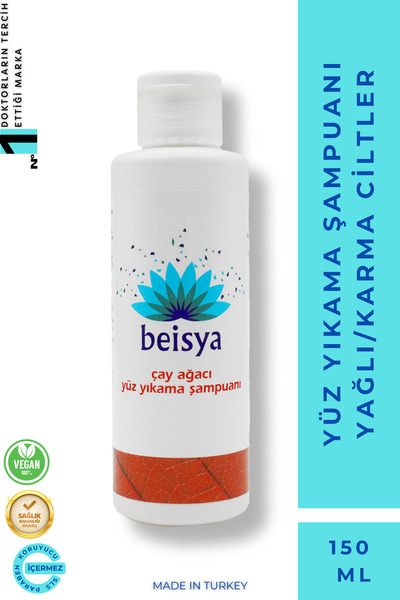 Beisya Çay Ağacı Yüz Yıkama Şampuanı