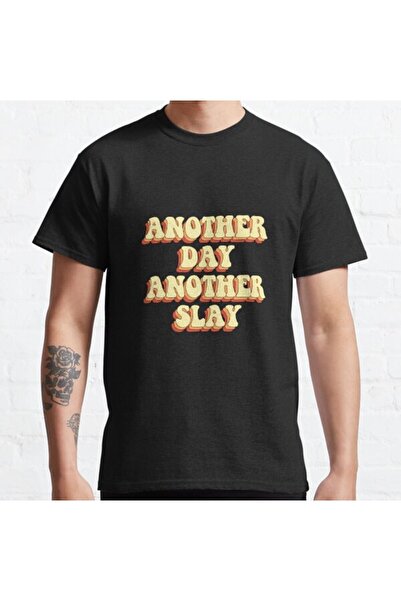 ZOKAWEAR Široka unisex majica Another Day, Another Slay Design Štampano