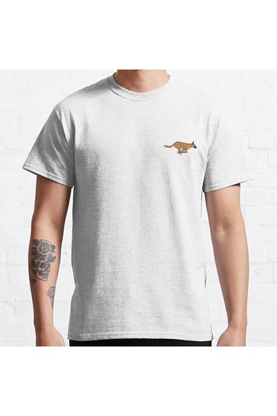 ZOKAWEAR Χαλαρή εφαρμογή Unisex Belgian Malinois Χαριτωμένη εικονογράφηση με τυπωμένο μπλουζάκι