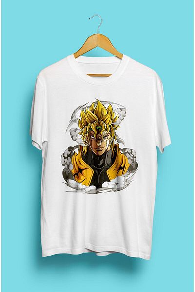 ZOKAWEAR Τυπωμένο μπλουζάκι Loose Fit Jojo's Bizarre Adventure Anime Σειρά Manga Σχεδιασμός χαρακτήρων