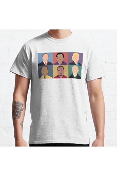 ZOKAWEAR Tricou cu imprimeu unisex, cu design retro, Better Call Saul