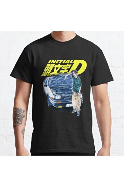 ZOKAWEAR Μπλουζάκι Loose Fit Initial D Fujiwara Ae86 Manga Aesthetic Design P...