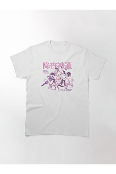 ZOKAWEAR Loose Fit Unisex Avatar: The Last Airbender Pastel Kanji Group Shot Design Τυπωμένο μπλουζάκι