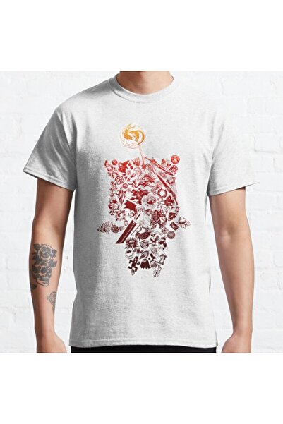 ZOKAWEAR Μπλουζάκι με στάμπα Loose Fit Unisex Final Fantasy Moogle-verse (ΚΟΚ...