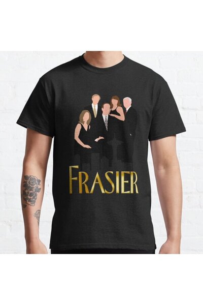 ZOKAWEAR Tricou cu imprimeu unisex Frasier Design Loose Fit