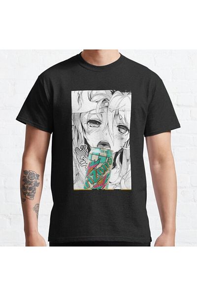 ZOKAWEAR Μπλουζάκι με στάμπα Loose Mold Anime Can Lewd Hentai Design