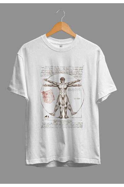 ZOKAWEAR Tricou cu design imprimat cu caracter larg, Attack On Titan Eren Yea...