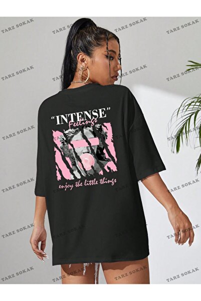 Tarzsokak Tricou unisex BAY cu sculptură și slogan fără umăr - KOD-1390