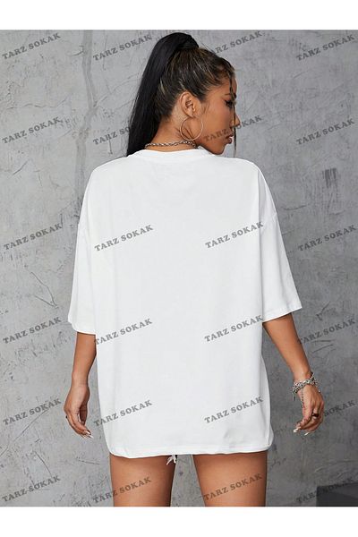 Korefanzin Γυναικείο μπλουζάκι ώμου BAY Goth με σχέδιο - Damla, Unisex, KOD-1367