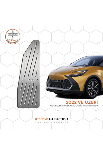 İntachrom Toyota C-HR Krom Ayak Dinlendirme Pedalı 2022 ve Üzeri