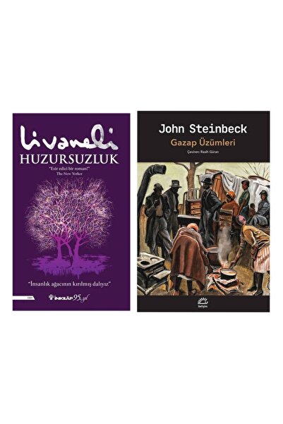 İnkilap Yayınevi Huzursuzluk - Zülfü Livaneli - Gazap Üzümleri John Steinbeck