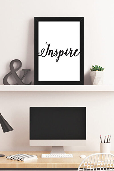bymat Inspire - 21x30 Dekorativni Re Sa šljokicama Crni Okvir - A4 Stol 860