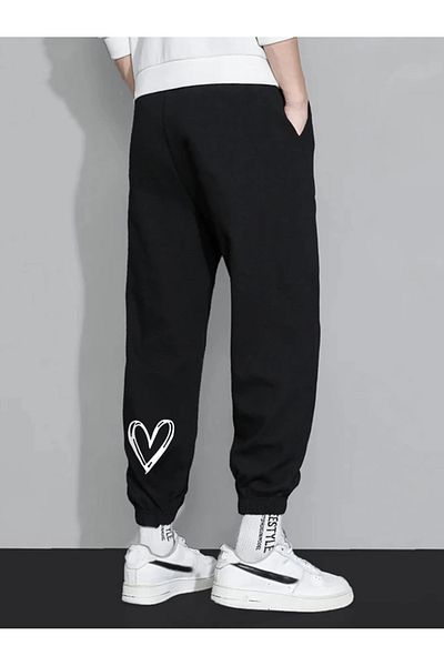 LAND MODA Φούτερ με 2 κλωστές με ριγέ στάμπα Unisex