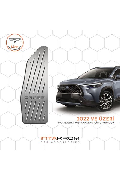 İntachrom Toyota Corolla Krom Ayak Dinlendirme Pedalı 2022 ve Üzeri
