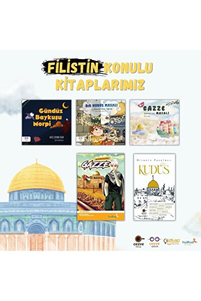 Cezve Çocuk Filistin Konulu Çocuk Kitapları ( 5 Kitap Set )