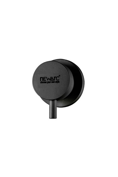 Newarc Black Maximal Stop Valve - 101632 B
