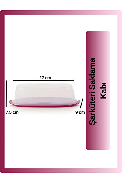 Tupperware Şarküteri Saklama Kabı