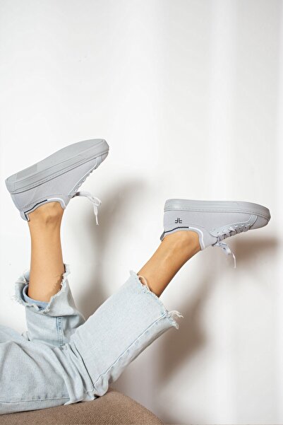 Nstil Унісекс Сніжно-сірі кросівки - Slip On, дихаючі, без шнурків, для прогулянок та спорту 060