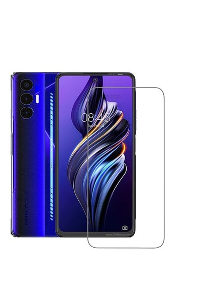 TechnoZone Tecno Pova 3 Kırılmaz Ekran Koruyucu Temperli Cam