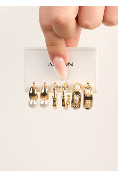 Jack Ferrero ÇELİK exclusive RENK ATMAZ GARANTLİ FATURALI KÜPE