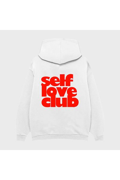 PURE EFFECT SELF LOVE CLUB ΕΚΤΥΠΩΜΕΝΟ OVERSIZE UNISEX 100% ΒΑΜΒΑΚΙ ΑΝΑΠΝΕΟΜΕΝΟ ΦΟΥΤΕΡ ΦΟΥΤΕΡ