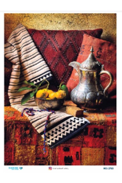 Atölye 7-77 Diamond Craft N: 2753 - 30*42 سم ديكوباج للأشياء العرقية والشرقية...
