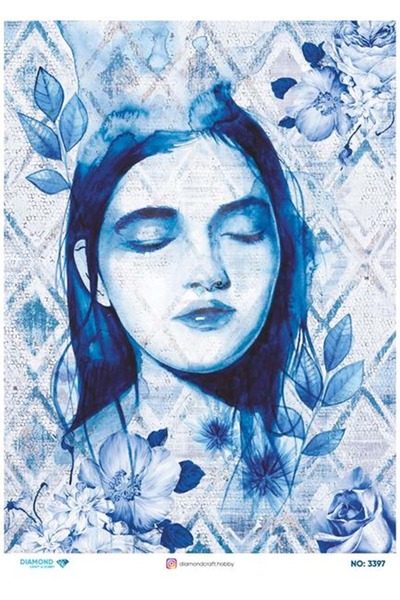 Atölye 7-77 Diamond Craft N: 3397 - بنطلون ديامانت مزخرف مقاس 30*42 سم