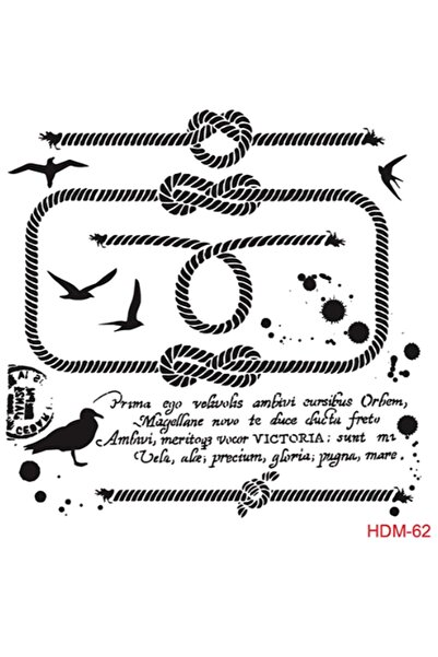 Cadence Hdm62 Letter Stencil - Size 25X25