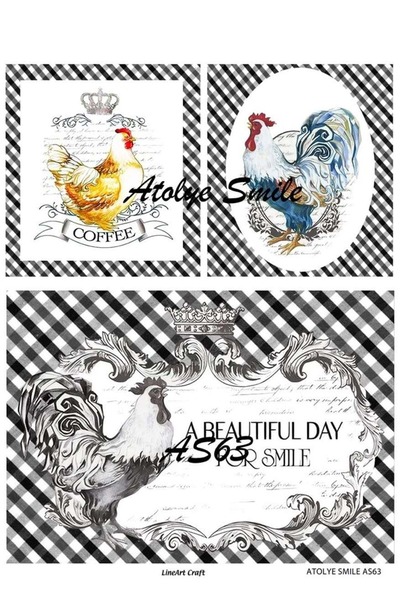 Atölye 7-77 ورشة عمل Smile As63 - 30x42 ديكوباج نحاسي