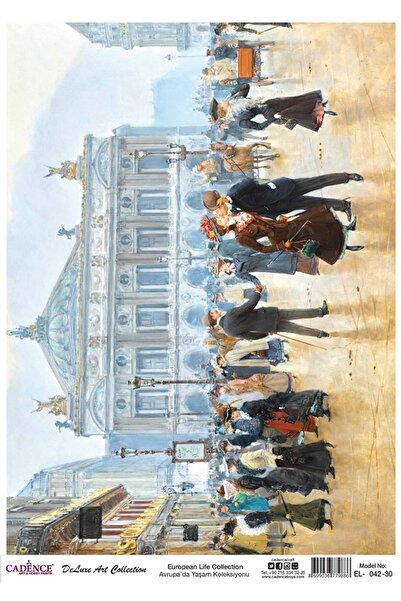 Cadence مجموعة أرز الحياة في أوروبا - يد 42، ديكوباج 30x42