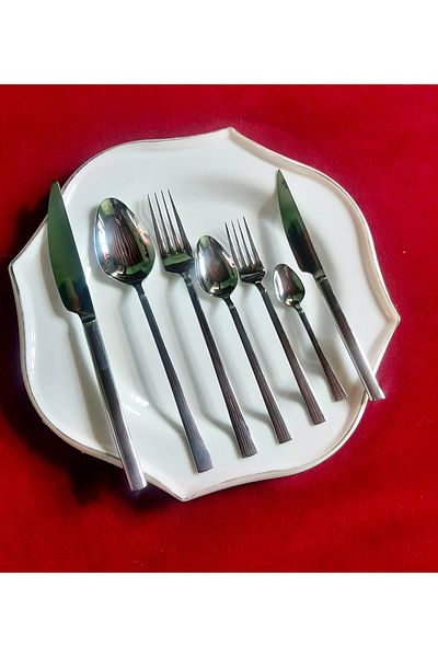 asc.home 84 pcs fork spoon knife set