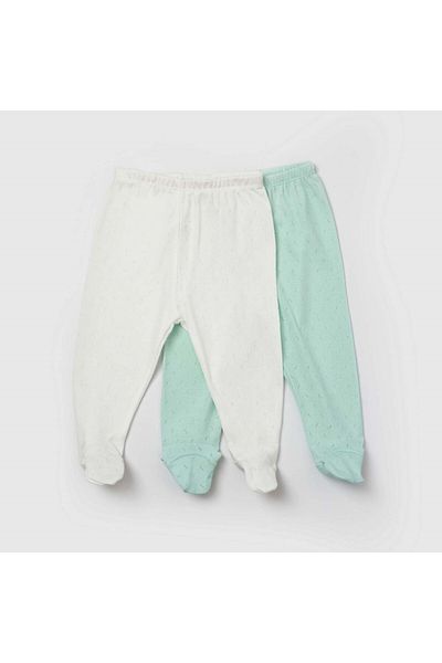 Bibaby Jacquard 2-Piece Baby Pants 57911