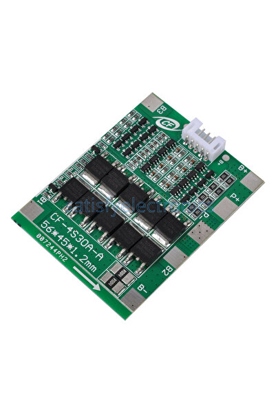 Arduino 4S 30A 14.8V Bms Koruma Kartı