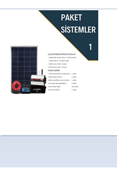 Lexron AYDINLATMA-TV PAKETİ (PAKET 1)