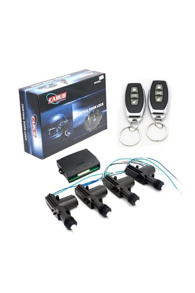OTOMOR AKSESUAR CARUB Central Lock 12V With U.Control Black Chrome BR4600466