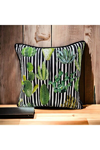 HALATÇI HOME غلاف ديكور أبولينا كاكتوس 1 - ربط ديكور